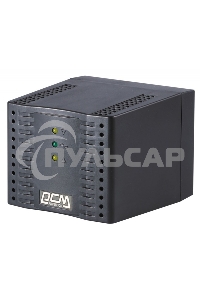 Стабилизатор напряжения Powercom TCA-1200 600Вт 1200ВА черный
