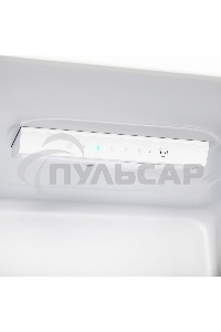 Холодильник Maunfeld MFF144SFW белый глянц. двухкамерный 154/52л морозилка снизу, ручная разморозка