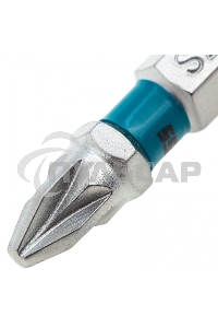 Набор бит GROSS РZ2x25, сталь S2, 10шт 11340