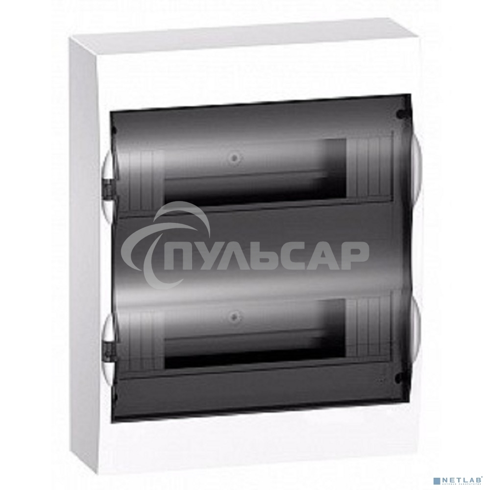 Бокс ОП EASY9 навесн. с прозрачной дверью 2ряда 24мод. SchE EZ9E212S2SRU