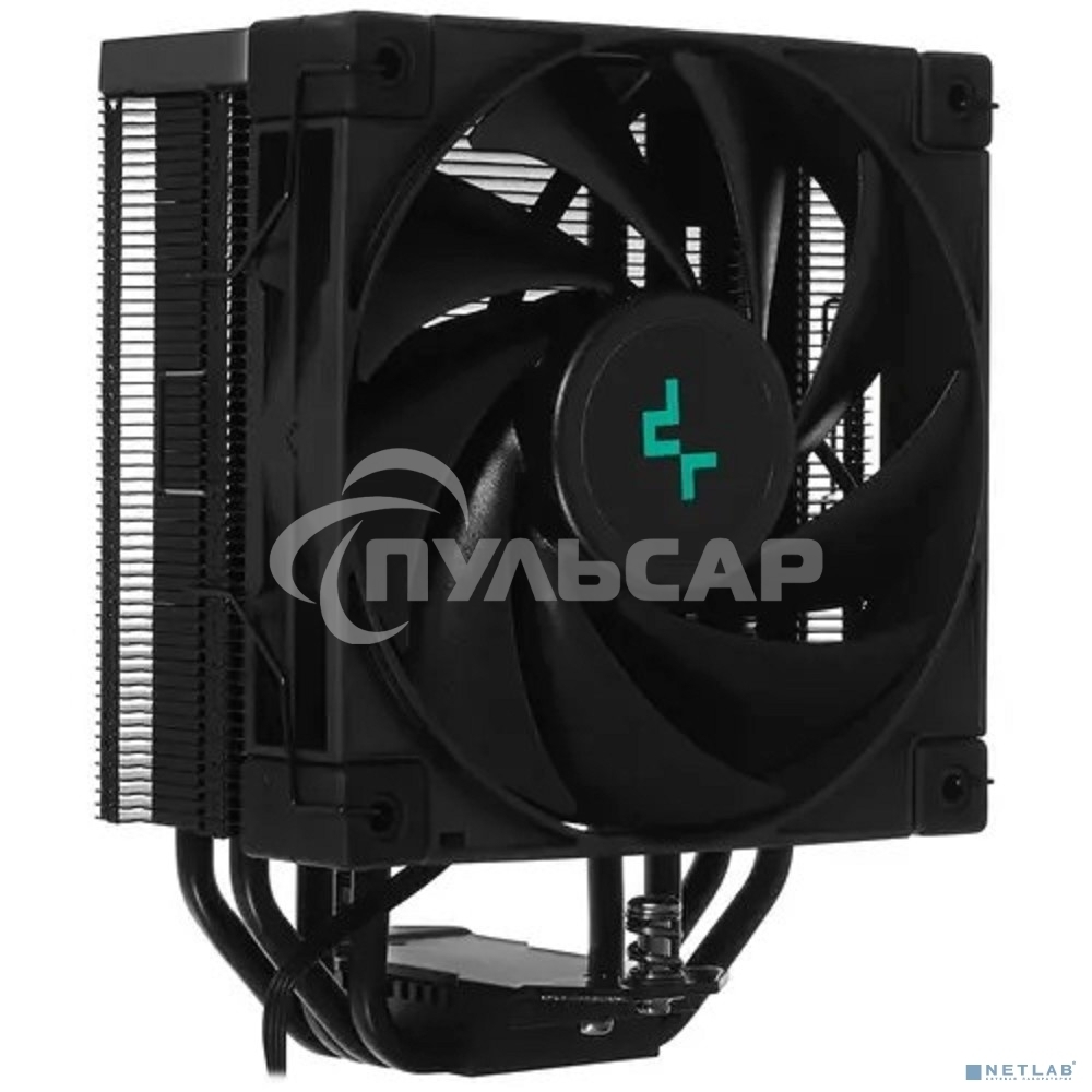 Кулер для процессора DEEPCOOL AK400 ZERO DARK черный, 120 мм, алюминий/медь, 1850 об/мин, 29 дБ, 4 pin, 220 Вт, 155 мм