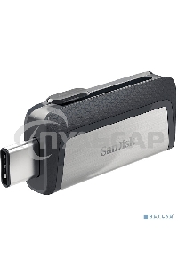 Флешка USB Sandisk 64 Gb Ultra Dual SDDDC2-064G-G46 USB 3.0 серый/узор