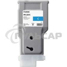 Картридж струйный Canon PFI-207 C голубой для для iPF680/685/780/785 300ml (8790B001)