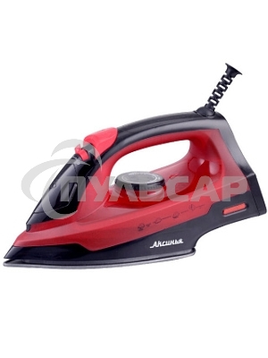 Утюг Delta Аксинья КС-3004 черный с красным