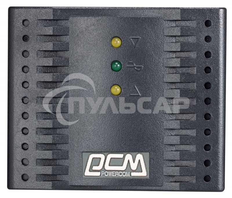 Стабилизатор напряжения Powercom TCA-1200 600Вт 1200ВА черный