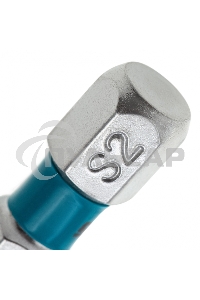 Набор бит GROSS РZ2x25, сталь S2, 10шт 11340