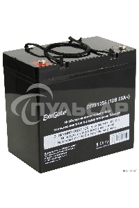 Батарея ExeGate DTM 1255 (12V 55Ah, под болт М6)