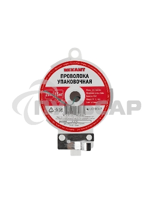 Проволока упаковочная Rexant, зеленая, 20 м/катушка