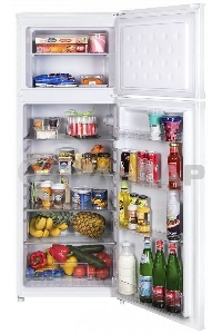 Холодильник Maunfeld MFF143W белый двухкамерный 170/41л морозилка снизу