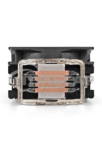 Кулер для процессора ExeGate Dark Magic EE400XL-PWM.ARGB серебристый, 120 мм, алюминий/медь, 2400 об/мин, 37 дБ, 4 pin, 125 Вт, 155 мм