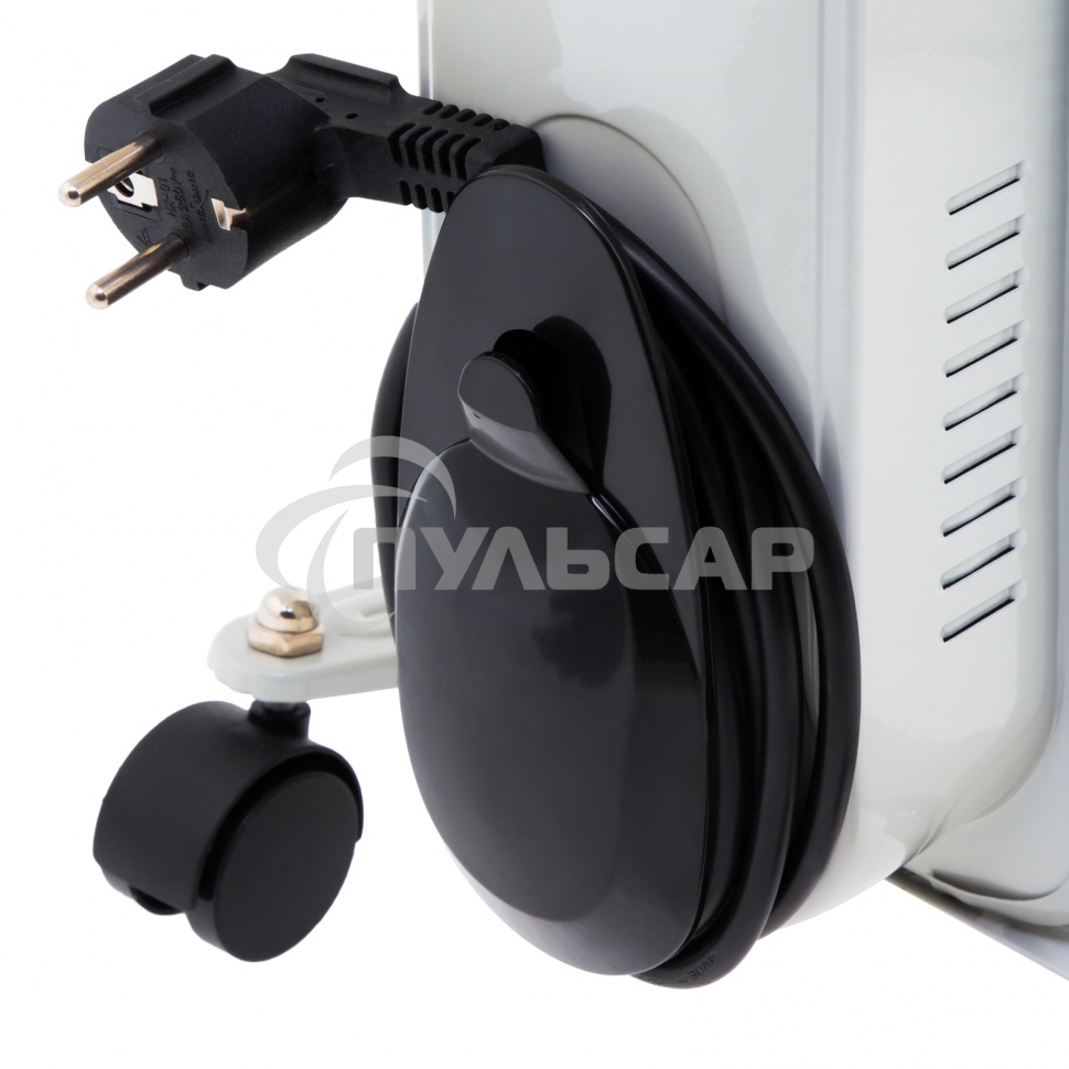 Обогреватель масляный MTX OCH-1500, белый, 1500 Вт, 15 м2, термостат