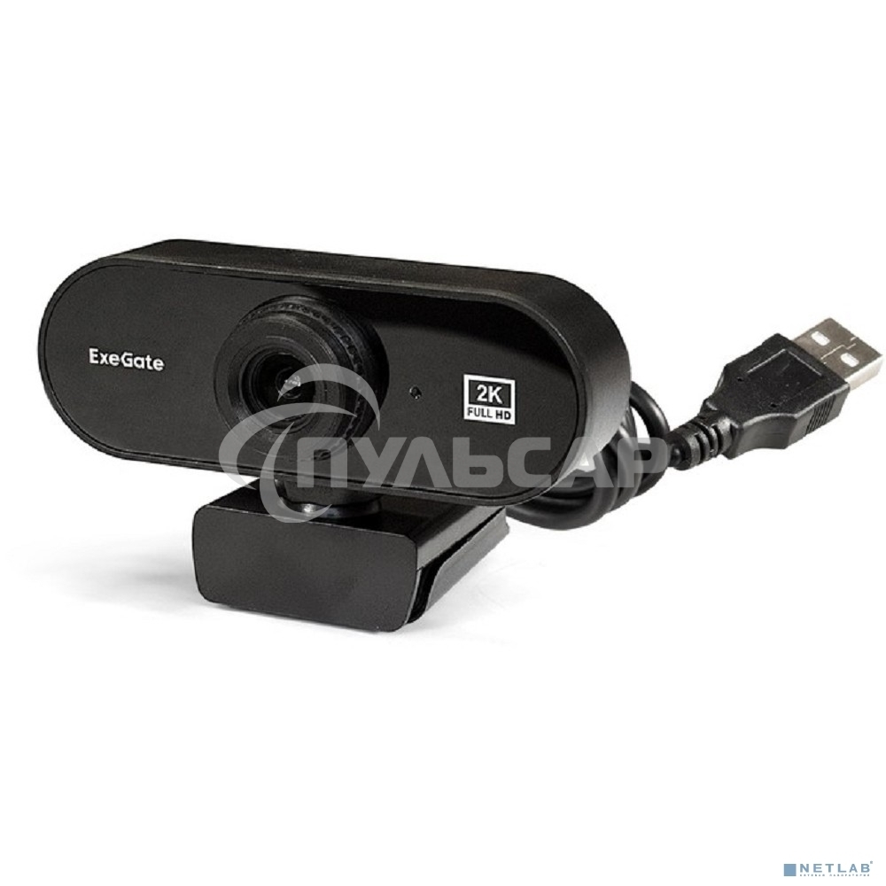 Веб-камера ExeGate EX287380RUS Stream C940 2K T-Tripod (матрица 1/3