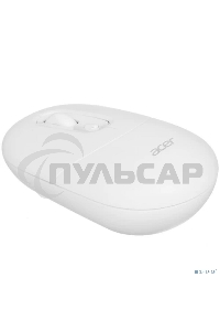Мышь беспроводная Acer OMR301 белый, 1600 dpi, радиоканал, Bluetooth, USB, кнопки - 4