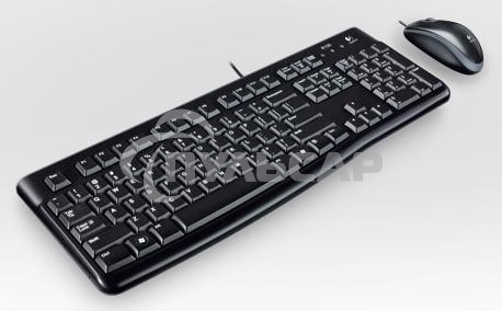 Комплект клавиатура + мышь Logitech Desktop MK120 (русская раскладка)