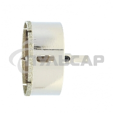 Сверло по керамической плитке и стеклу, 65 х 55 мм, 6 гр.хв-к, с центр. сверлом Сибртех