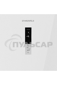 Холодильник Maunfeld MFF185NFW10 белый двухкамерный инвертор 240/100л морозилка снизу, No Frost