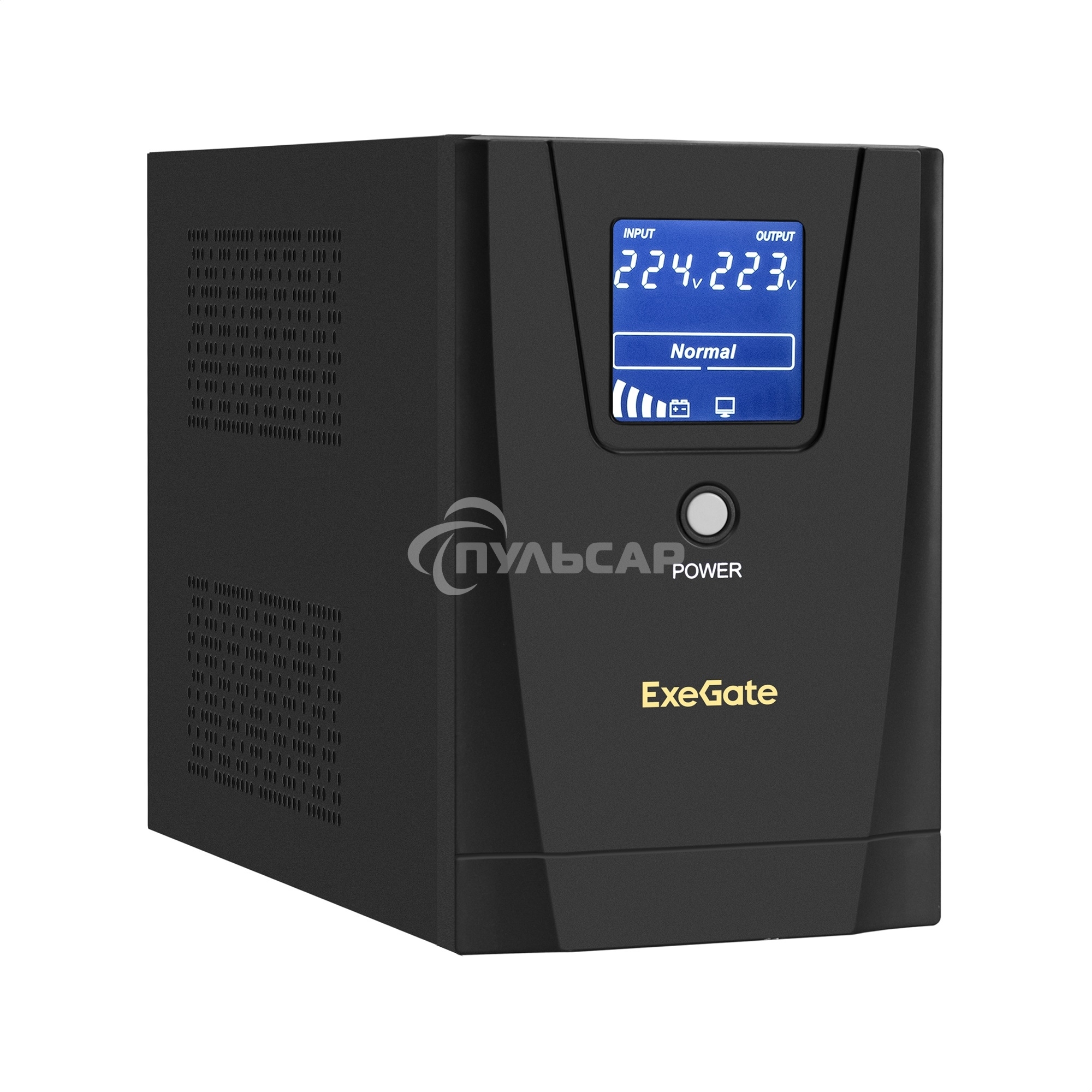 Источник бесперебойного питания ExeGate EX292803RUS SpecialPro Smart LLB-1600.LCD.AVR.2SH.3C13 1600VA/950W, LCD, AVR, 2*Schuko+3*C13, съемн.кабель, металлический корпус, черный