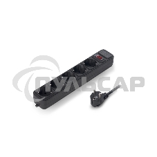 Сетевой фильтр ExeGate EX266859RUS SP-5-1.5B (5 розеток, 1.5м, евровилка, черный)