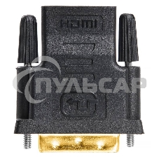 Адаптер Buro HDMI-19FDVID-M ADPT HDMI-19M(F)/DVI-D(M) с позол. конт.