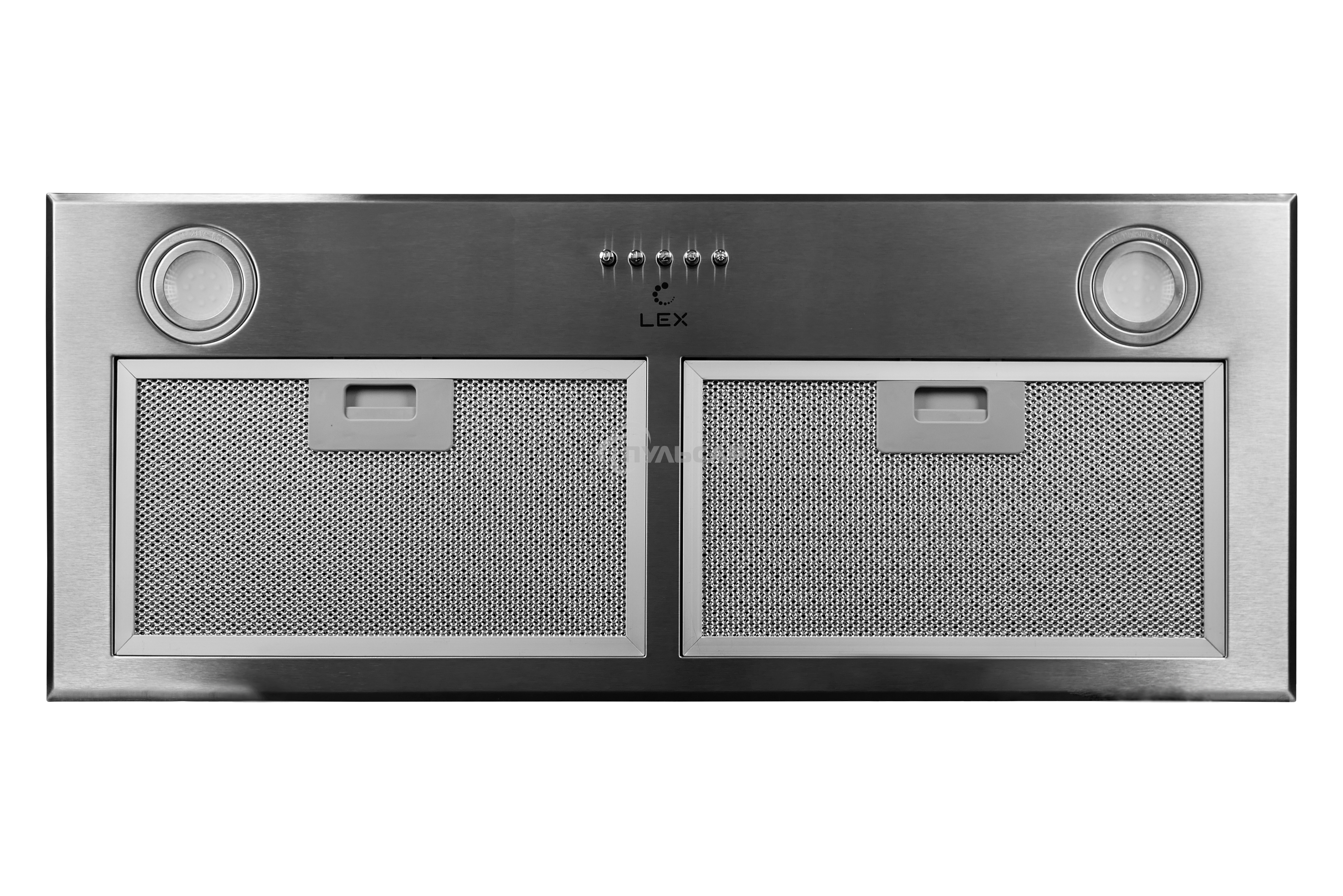 Вытяжка встраиваемая LEX GS Bloc P 900 нержавеющая сталь управление: кнопочное (1 мотор)