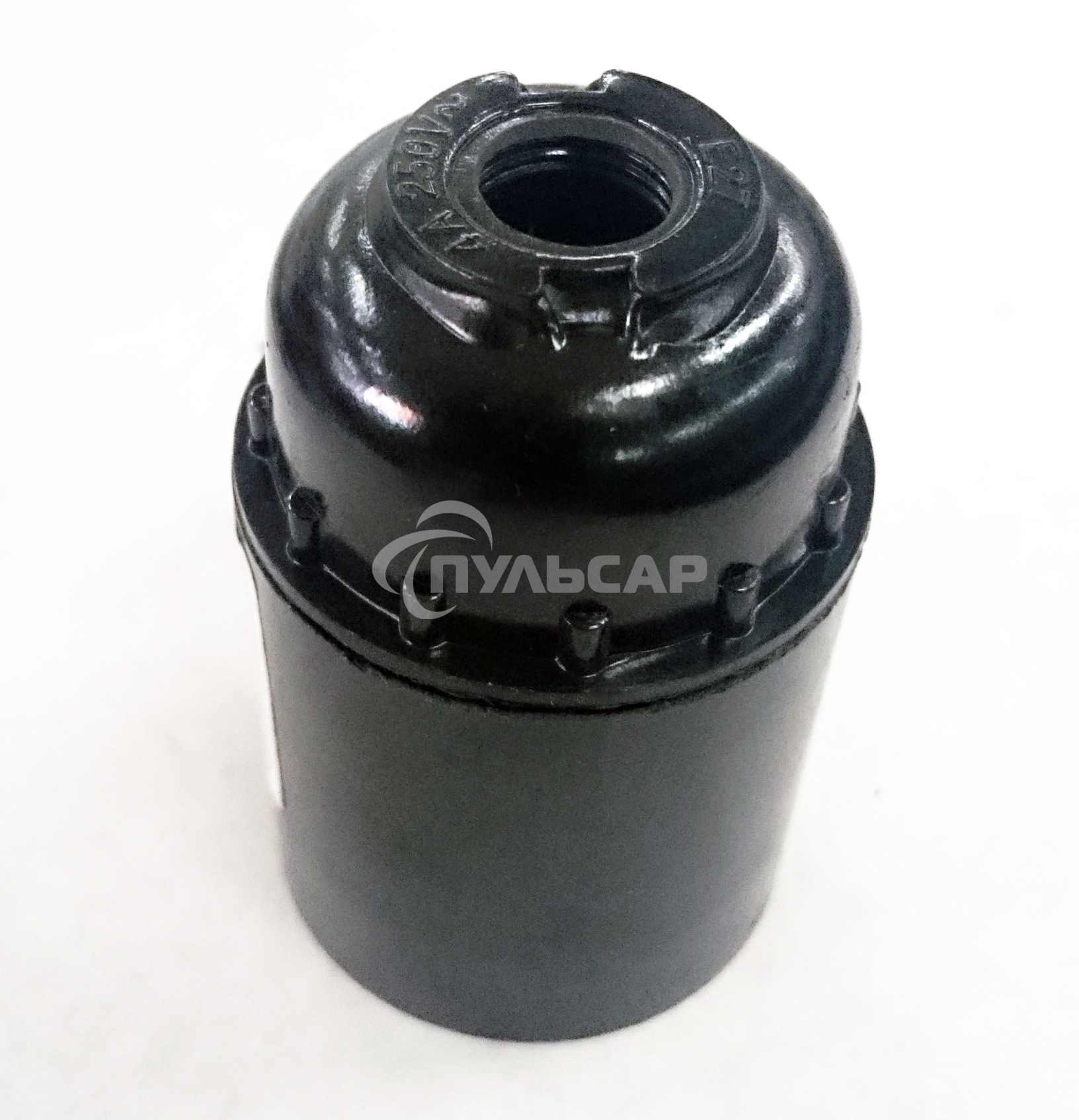 Патрон подвесной карболитовый Iek EPK10-04-01-K01 Пкб27-04-К01, Е27, черный, стикер на изделии, IEK