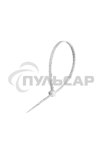 Стяжка (хомут) нейлоновая ExeGate CV66-200x4.8W (нейлон 6.6, 200x4.8мм, неоткрывающаяся, halogen free, -40°C - +85°C, белая, 100 шт)