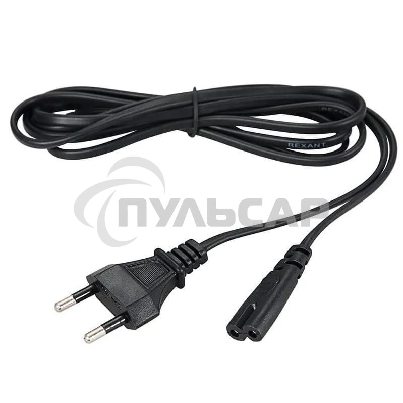 Кабель Falcon Eye Rexant IEC C7 (2-pin) Евровилка 1.8м плоский
