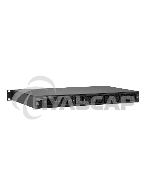 Автоматический ввод резерва ELEMY RACK ATS, 1U, 220В, 16А, OLED, Ethernet, in (2) C20, out (1) C19 (9) C13