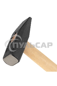 Молоток слесарный СИБРТЕХ, 800 г, квадратный боек, деревянная рукоятка 10220