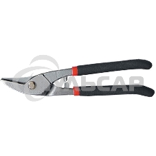 Ножницы по металлу Matrix, 250 мм, для фигурного реза, обливные рукоятки