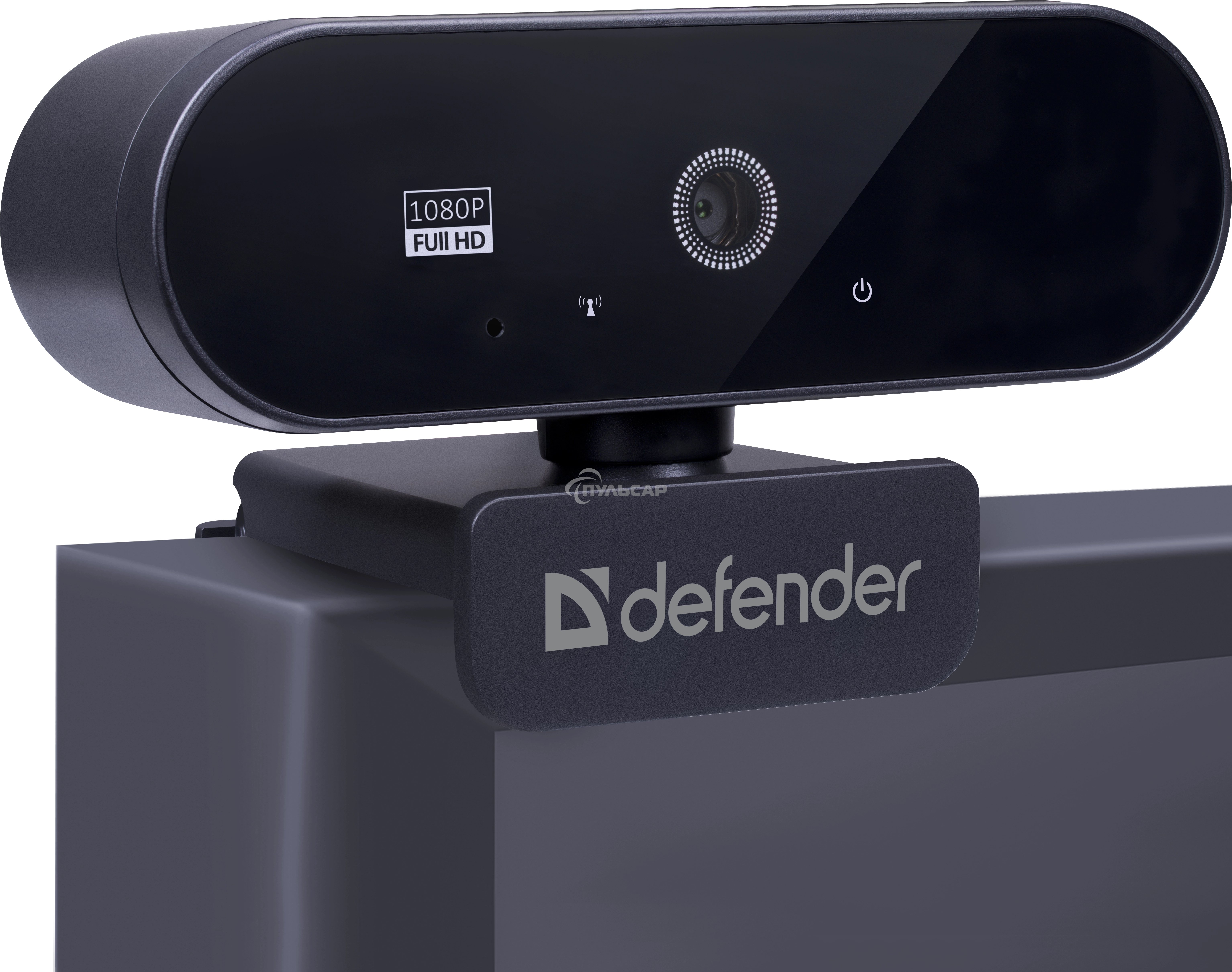 Веб-камера Defender G-lens 2580 черный (2МП, FullHD 1080p, MIC, 86,1°)