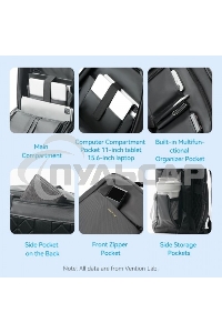 Рюкзак Vention Темно-серый (46см х 31см х 16см)
