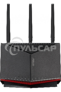 Маршрутизатор ASUS RT-BE86U, черный/красный, 90IG08W0-MO9A0V