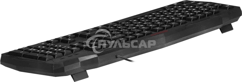 Клавиатура проводная Defender Ultra HB-330L RU, USB, черный