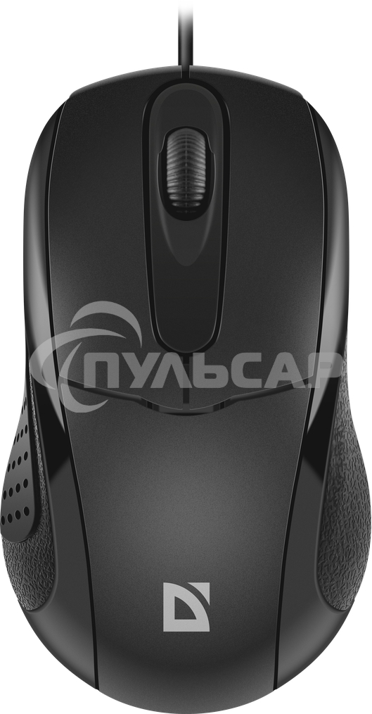 Мышь проводная Defender Standard MB-580 черный, 1000 dpi, USB, кнопки - 3