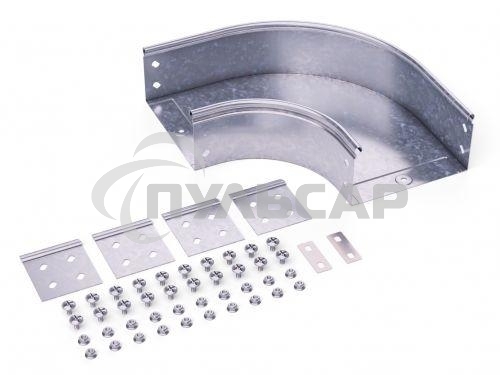 Угол для лотка горизонтальный 90град. 200х80 CPO 90 в комплекте с крепеж. элементами DKC 36024K