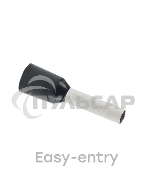 Наконечник штыревой втулочный изол. НШвИ 1.5-8 (уп.50шт) EKF nhvi-1.5-8