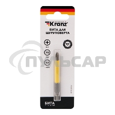 Бита для шуруповерта KRANZ PH2х70 мм
