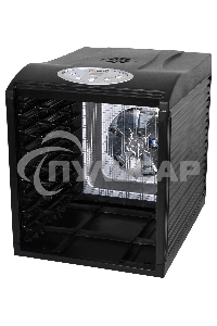 Сушка для фруктов и овощей Hyundai HYFD-P1801 18под. 700Вт черный