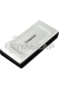 Внешний SSD Kingston SXS2000, 1TB, USB 3.2 Gen 2x2 Type-C, R/W 2000/2000, серебристый