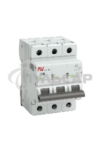 Выключатель автоматический Averes AV-6 (D) 3P 20А 6kA