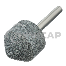 Шарошка абразивная, конус, для дрели, 25 x 25 мм, хвостовик d6 мм, 63С Denzel