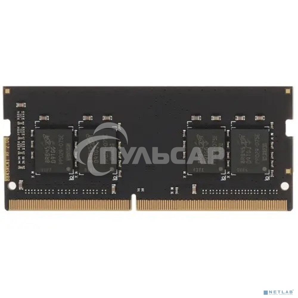 Оперативная память Patriot Signature, DDR4, 4Gb (1x4 Gb), 2666 MHz, CL19, SO-DIMM