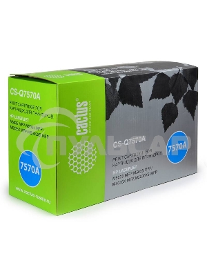 Картридж лазерный Cactus CS-Q7570A черный (15000 стр.) для HP M5025/M5035/M5035X/M5035XS