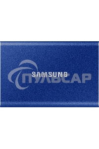 Внешний SSD Samsung T7, 1TB, USB 3.2 Gen 2 Type-C, R/W 1050/1000, синий