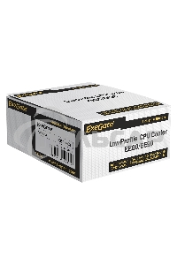 Кулер для процессора ExeGate EE90-Cu бронзовый, 90 мм, алюминий/медь, 2200 об/мин, 22 дБ, 3 pin, 80 Вт, 58 мм