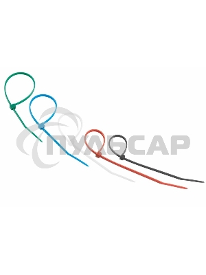 Хомут-стяжкa нeйлонoвая Rexant 150x2,5 мм, цветная, упаковка 25 шт.