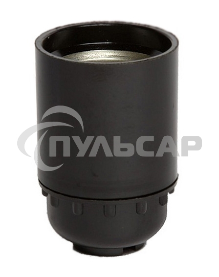 Патрон подвесной карболитовый Iek EPK10-04-01-K01 Пкб27-04-К01, Е27, черный, стикер на изделии, IEK