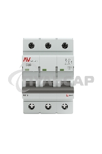 Выключатель автоматический Averes AV-6 (D) 3P 20А 6kA