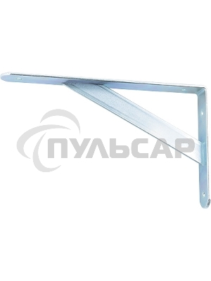 Кронштейн усиленный 500 х 350 х 30 х 4 мм, оцинкованный Сибртех